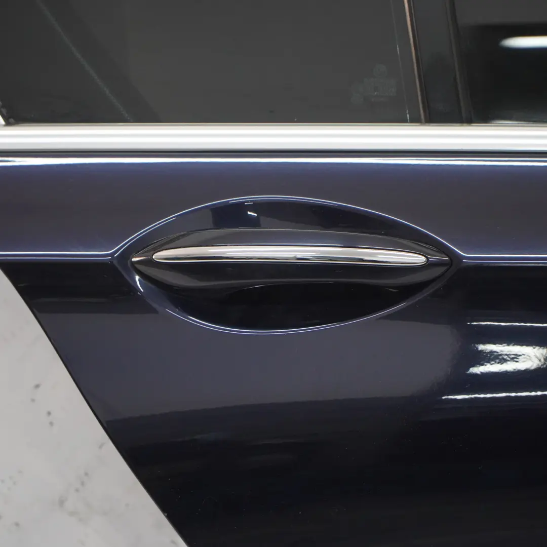 BMW F02 Door Rear Right O/S Long Version Imperial Blau Blue Metallic - A89 - SKU 7203982-IBB - Part number 7203982