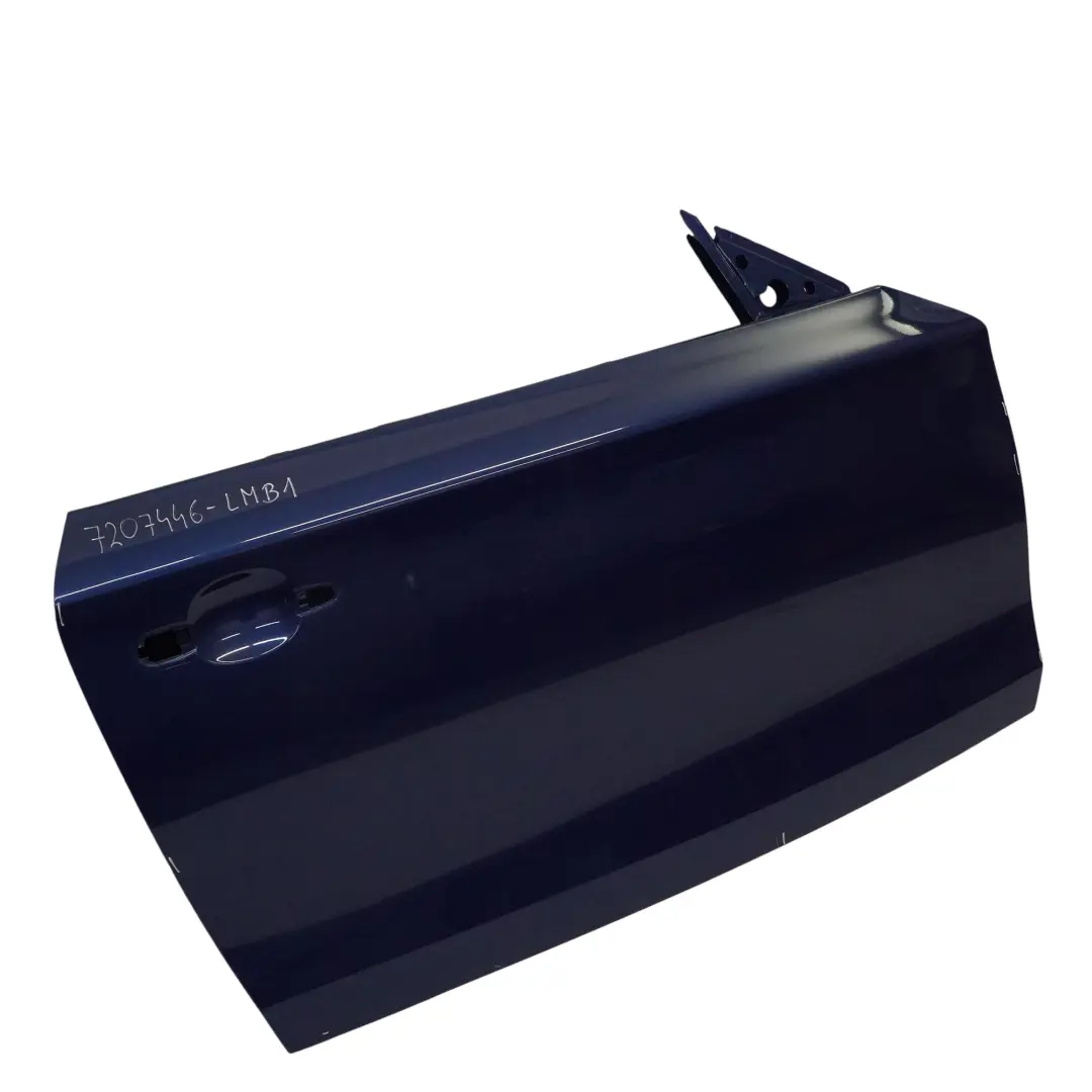 Door Front Right O/S Le Mans Blau Blue Metallic - 381 to BMW E81 E82 E88 with Part number 7207446 BMW E81 E82 E88 Door Front Right O/S Le Mans Blau Blue Metallic - 381 - SKU 7207446-LMB1 - Part number 7207446