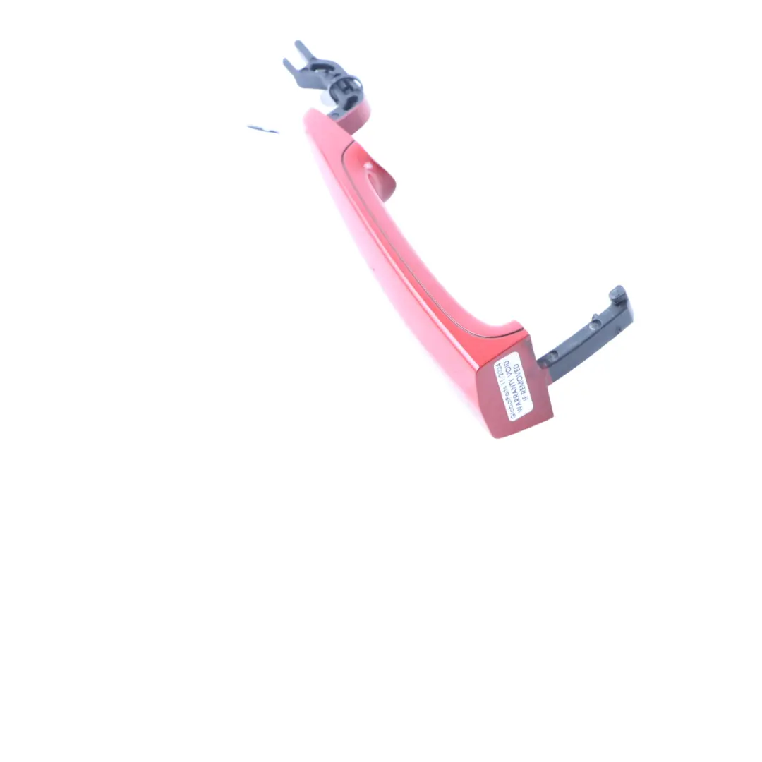 Door Handle Rear Right O/S Melbourne Red - A75 to BMW X4 F26 F20 E90 F83 with Part number 7207562 BMW X4 F26 F20 E90 F83 Door Handle Rear Right O/S Melbourne Red - A75 - SKU 7207562-MRT - Part number 7207562