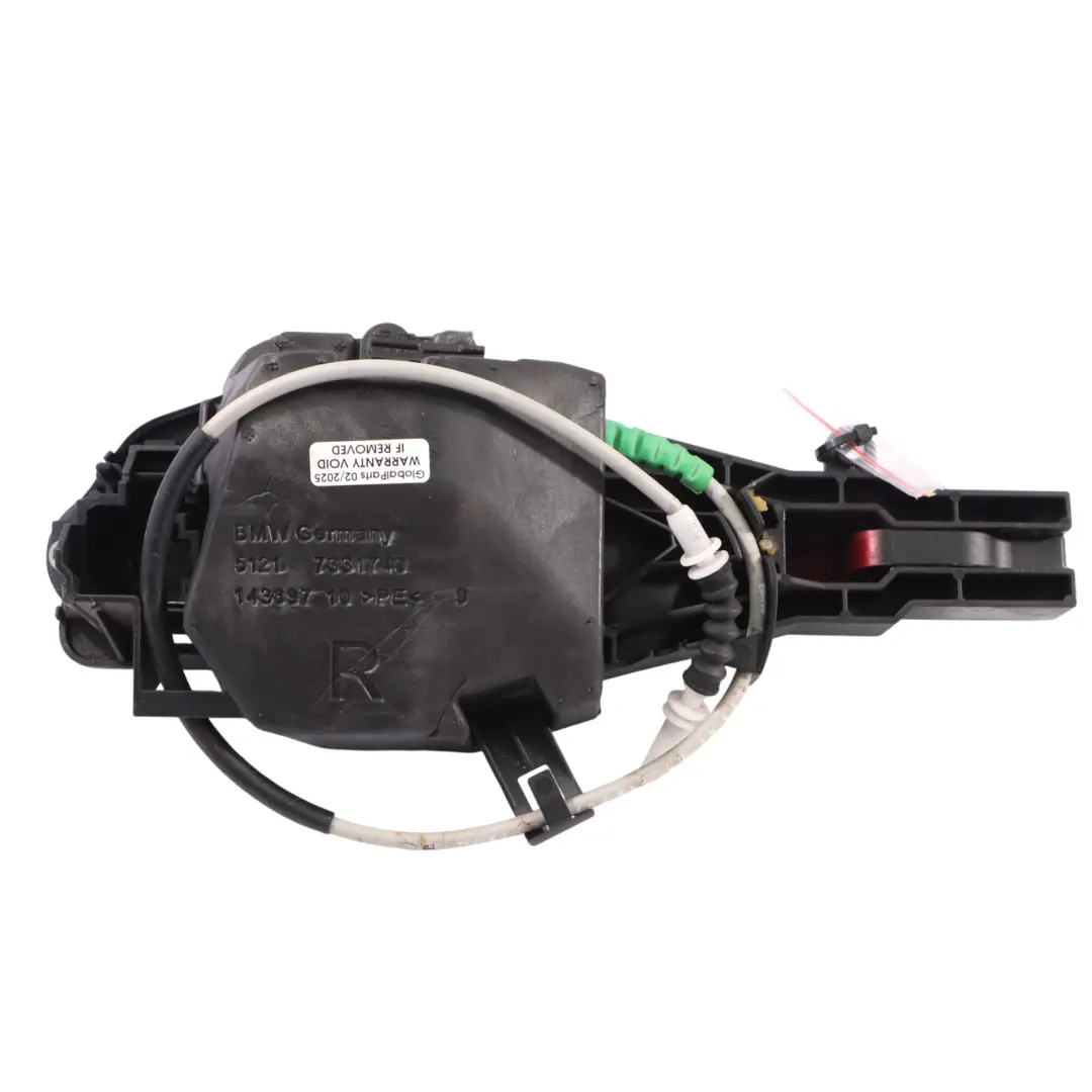  Türgriff BMW F30 F31 Griff Vorne Hinten Rechts Zinnoberrot - A82 - SKU 7207562-VER - Teilenummer 7207562