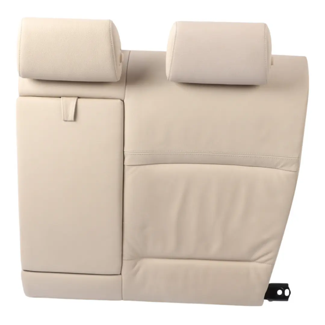 Oyster Leather Rear Set Seat Seats Sofa Bench Folding Backrest to BMW E90 LCI with Part number 7212283 BMW E90 LCI Oyster Leather Rear Set Seat Seats Sofa Bench Folding Backrest - SKU 7212283 - Part number 7212283
