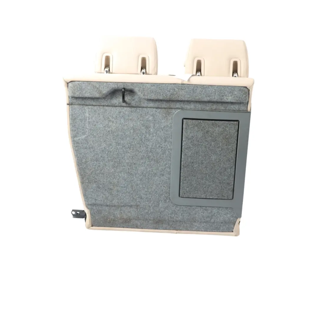 Oyster Leather Rear Set Seat Seats Sofa Bench Folding Backrest to BMW E90 LCI with Part number 7212283 BMW E90 LCI Oyster Leather Rear Set Seat Seats Sofa Bench Folding Backrest - SKU 7212283 - Part number 7212283