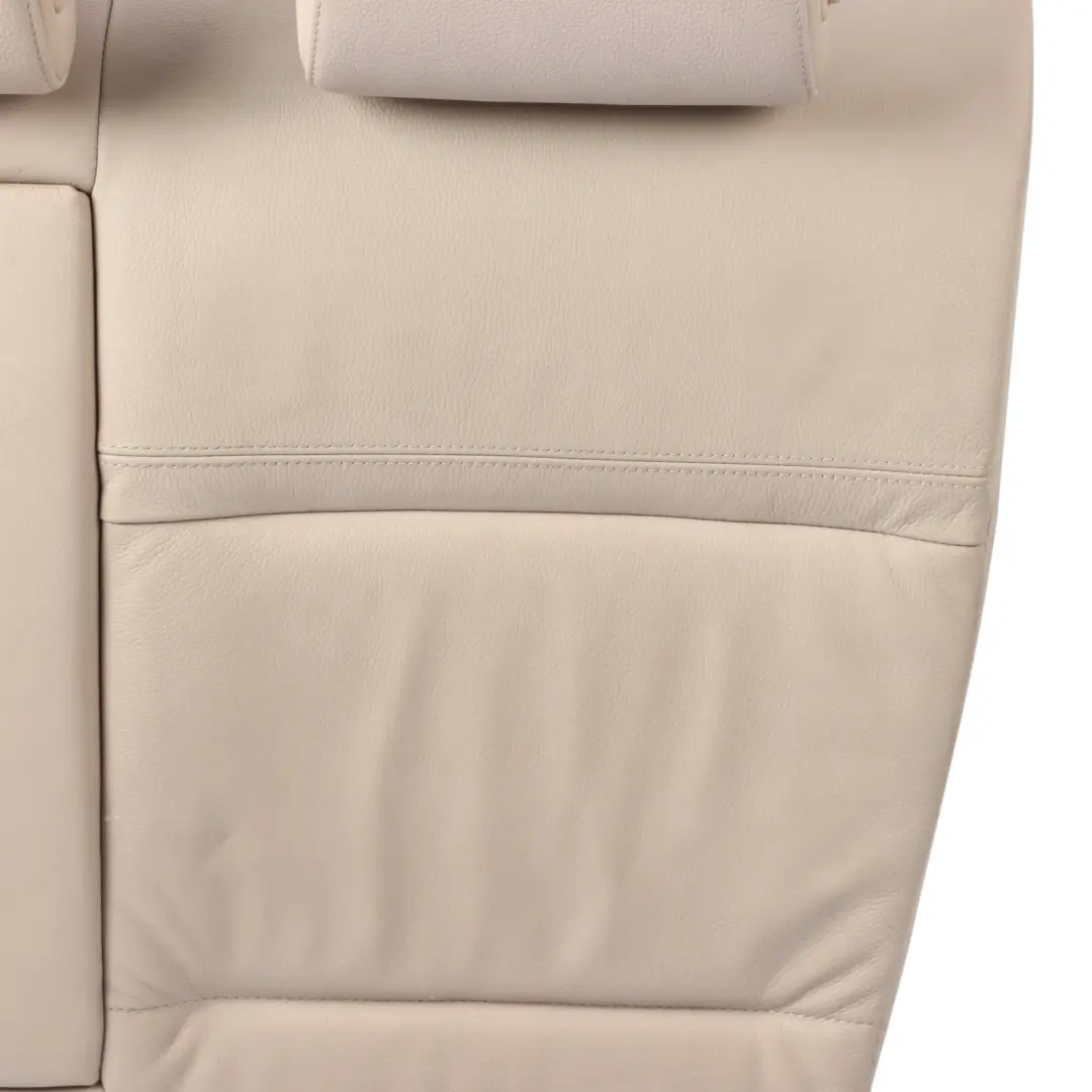 BMW E90 LCI Oyster Leather Rear Set Seat Seats Sofa Bench Folding Backrest - SKU 7212283 - Part number 7212283