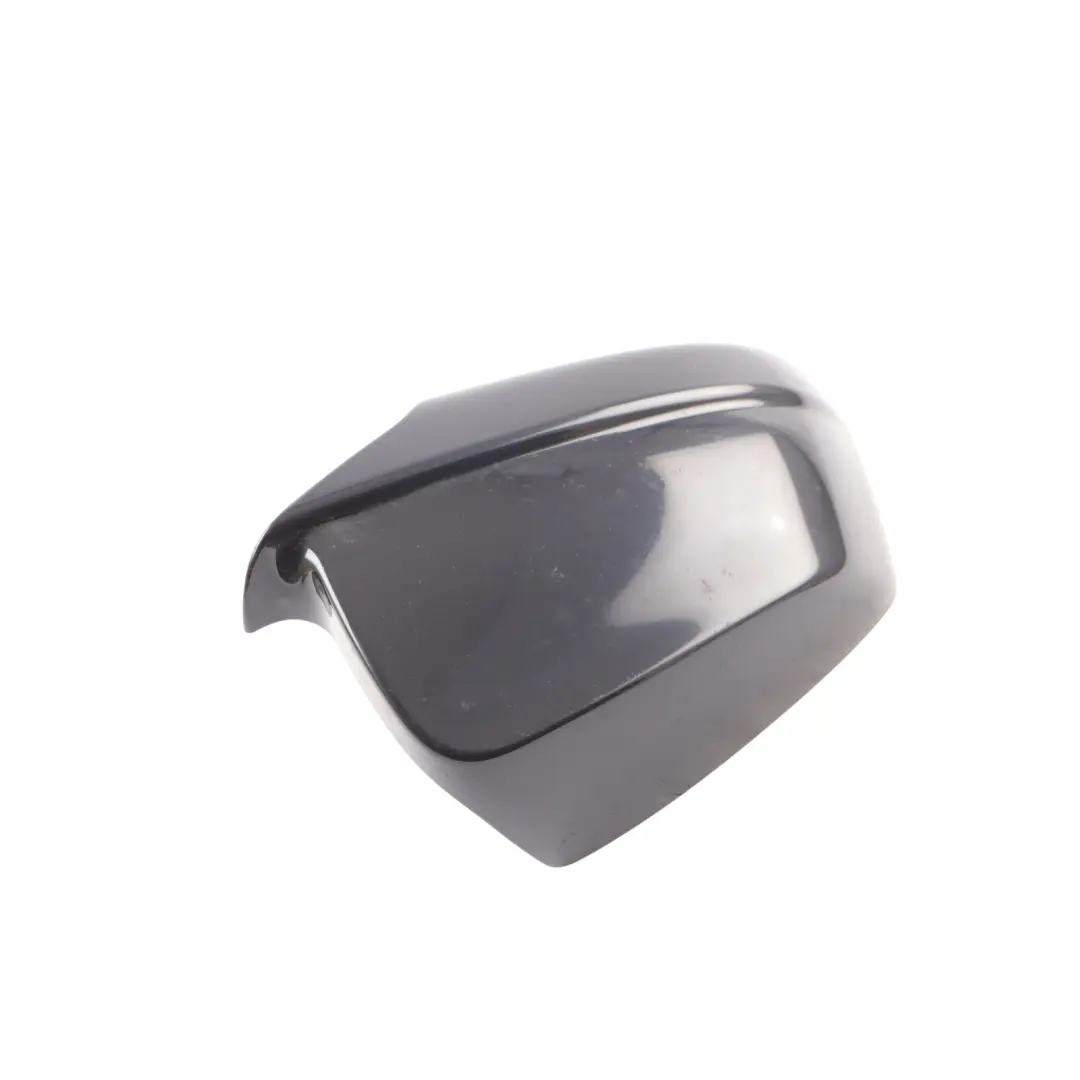  Wing Mirror Cover BMW F10 F11 Cap Casing Right O/S Black Sapphire Metallic - 475 - SKU 7216370-CAR - Part number 7216370