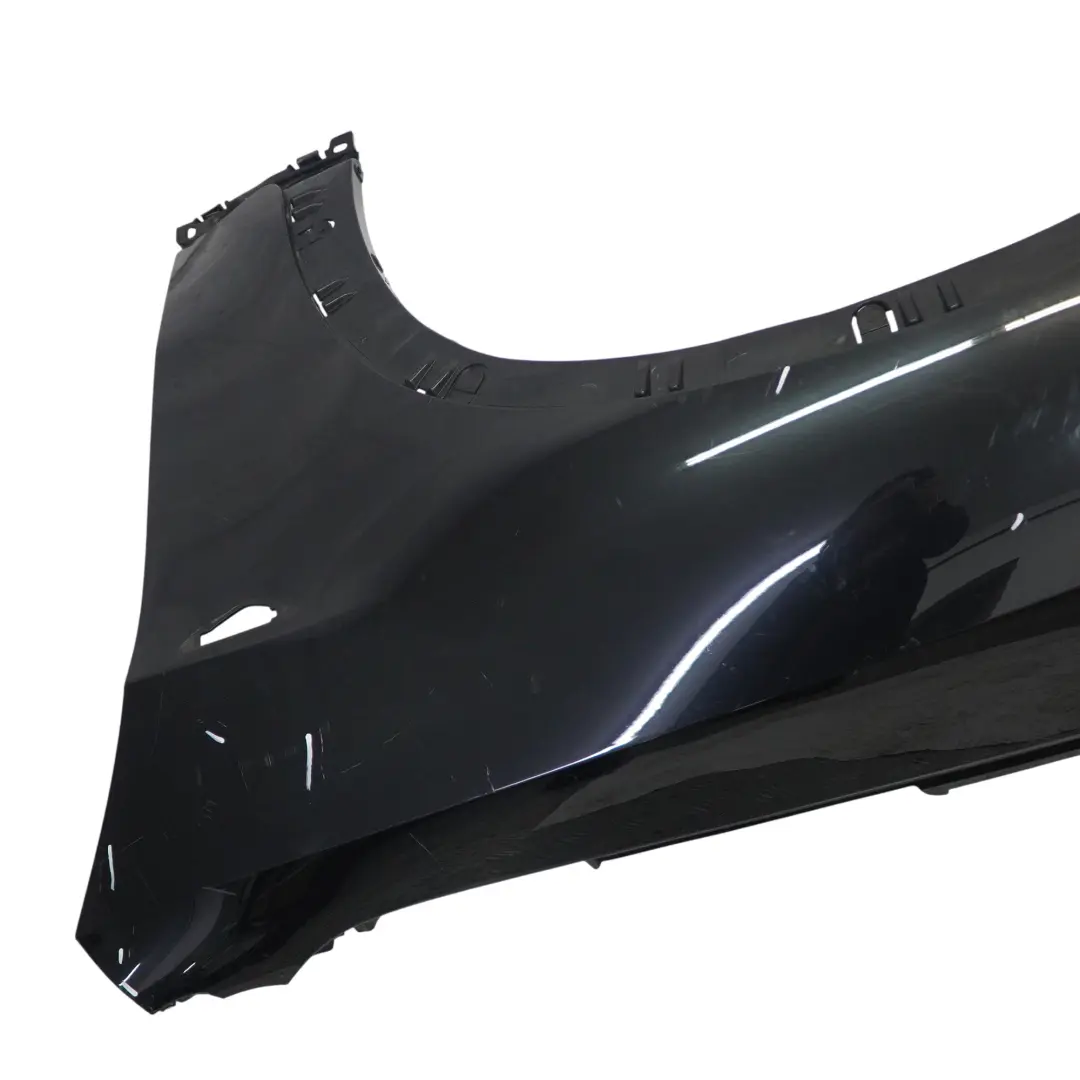 BMW X5 E70 LCI Błotnik Lewy Black Sapphire Czarny Metalik - 475 - SKU 7222995-BS1 - Numer Części 7222995