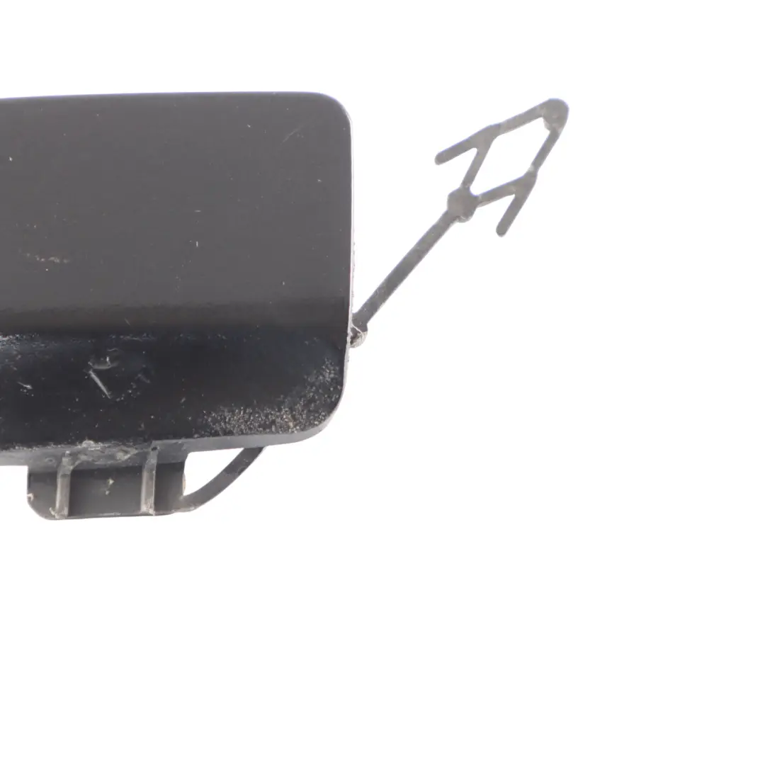 BMW X5 E70 LCI Flap Towing Eye Rear Bumper Cover Black - SKU 7227779-BLK - Part number 7227779