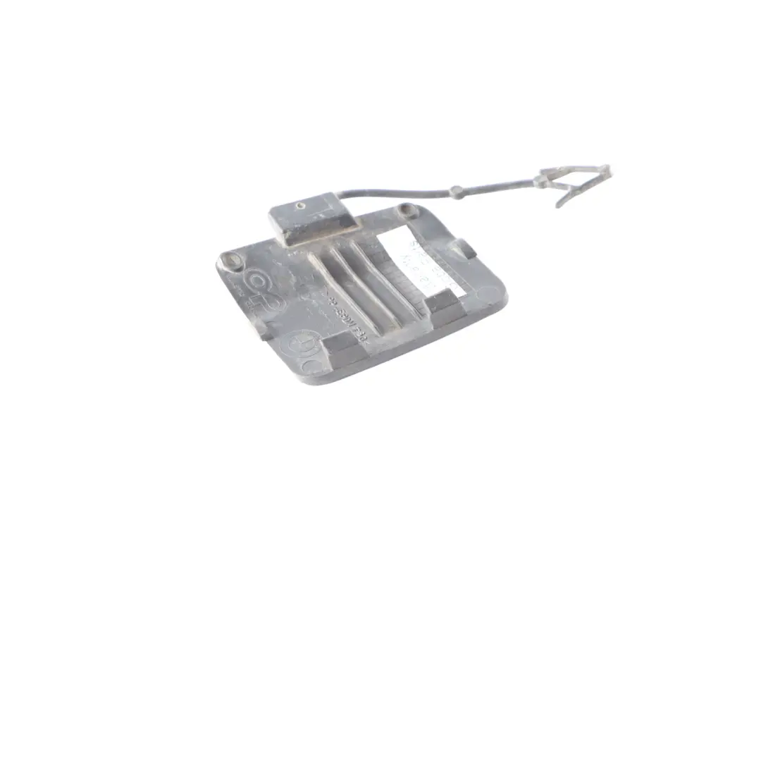 BMW X5 E70 Flap Towing Eye Rear Bumper Cover Perlite Grey - 747 - SKU 7227779-PG - Part number 7227779