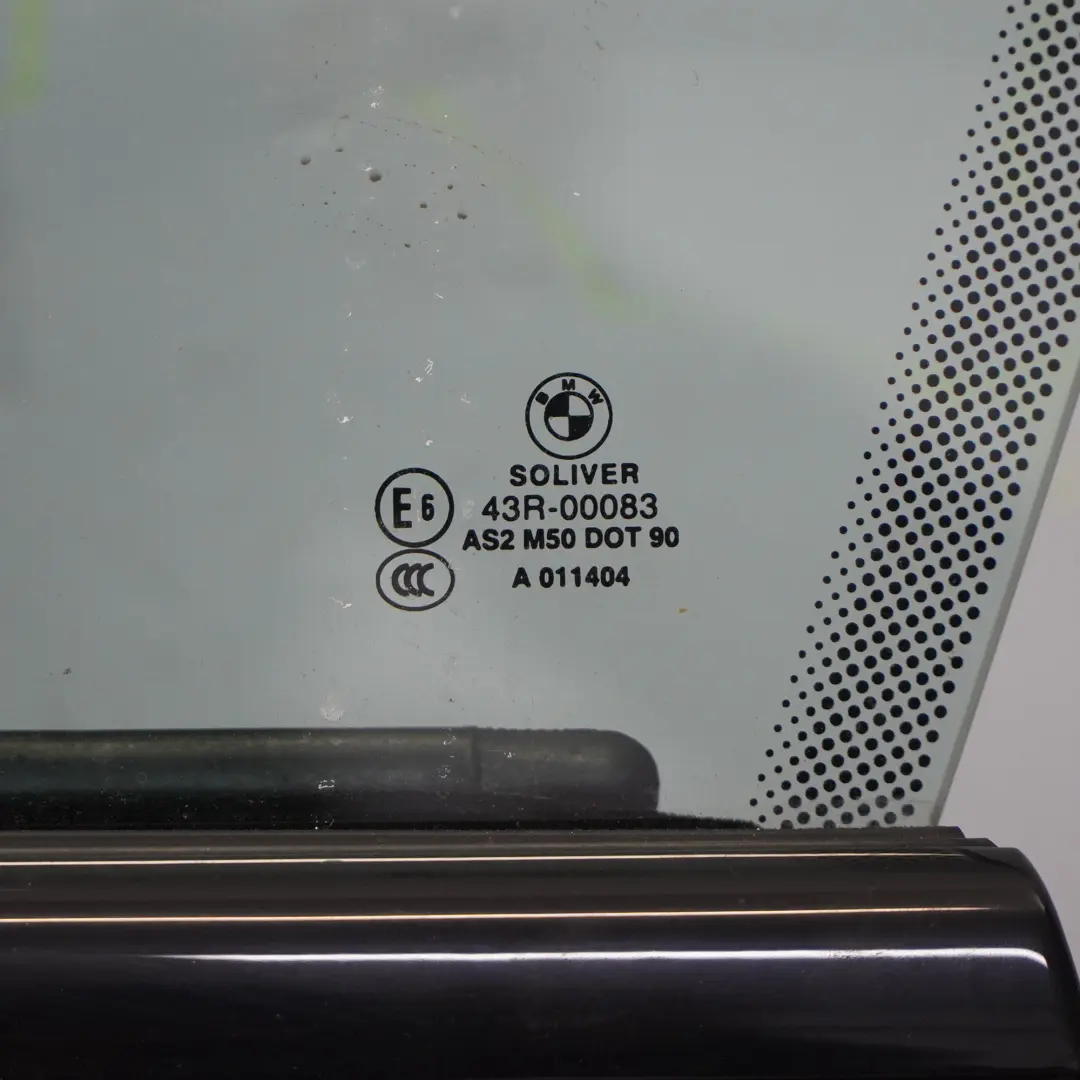 BMW F12 F13 Door Front Left N/S Black Sapphire Metallic - 475 - SKU 7228569-BS1 - Part number 7228569