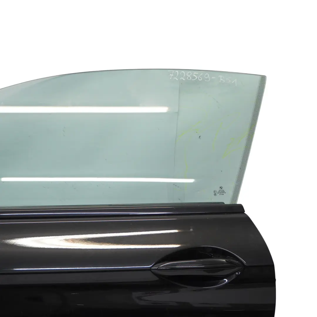 BMW F12 F13 Door Front Left N/S Black Sapphire Metallic - 475 - SKU 7228569-BS1 - Part number 7228569