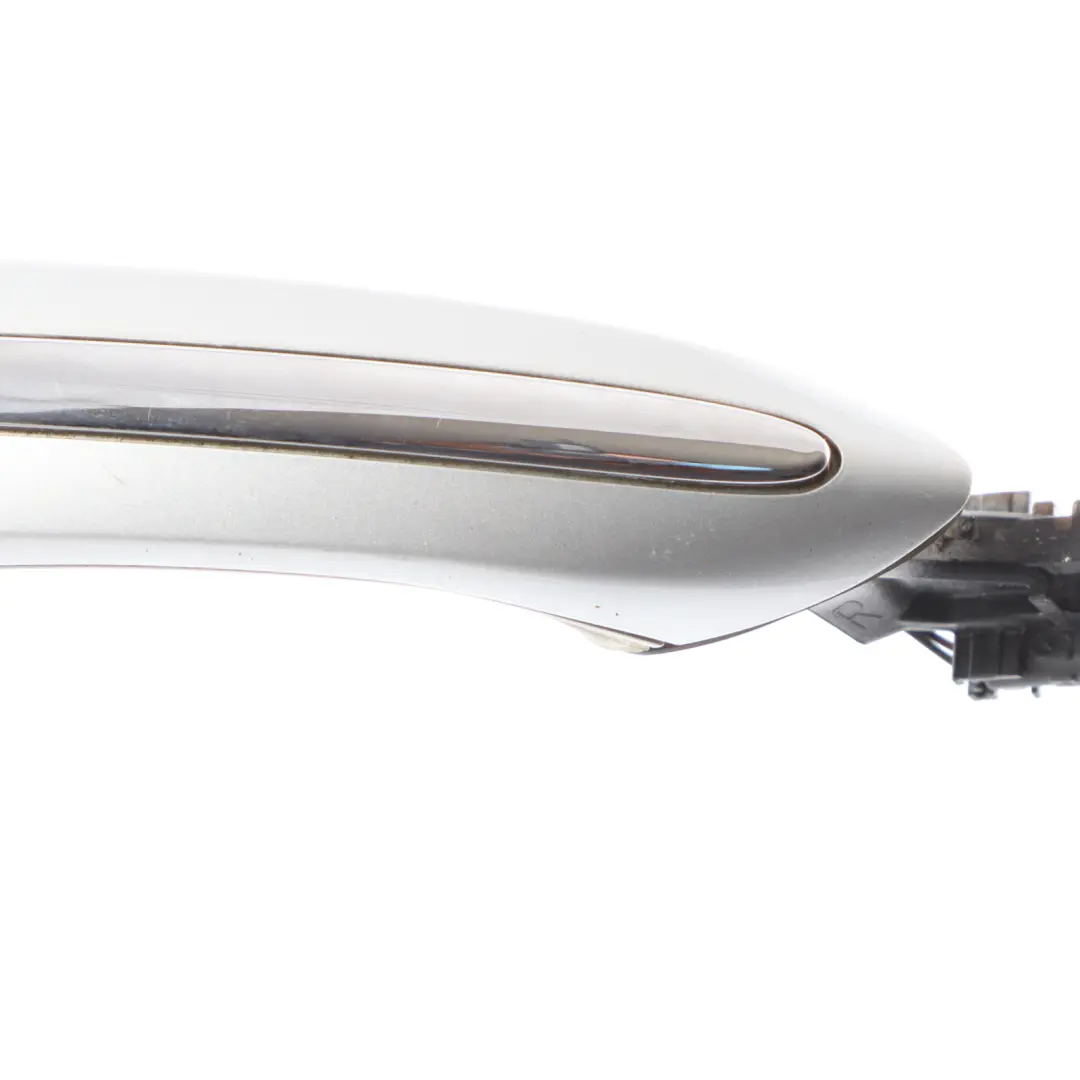 BMW F10 F11 Door Handle Outside Grab Rear Right O/S Titansilber Silver - 354 - SKU 7231930-TS - Part number 7231930
