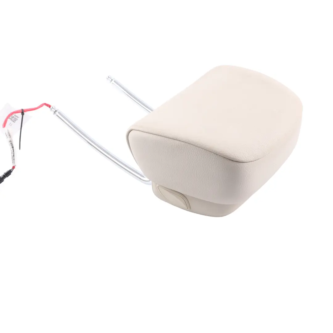 Front Seat Headrest BMW F07 F10 F11 Left Right N/O/S Ivory White Leather to with Part number 7234969 Front Seat Headrest BMW F07 F10 F11 Left Right N/O/S Ivory White Leather - SKU 7234969 - Part number 7234969
