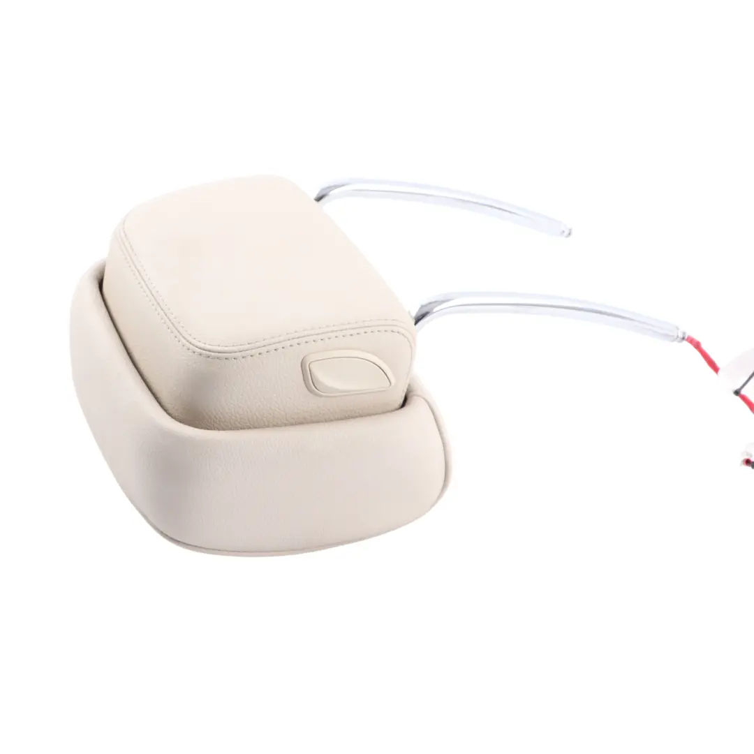  Front Seat Headrest BMW F07 F10 F11 Left Right N/O/S Ivory White Leather - SKU 7234969 - Part number 7234969