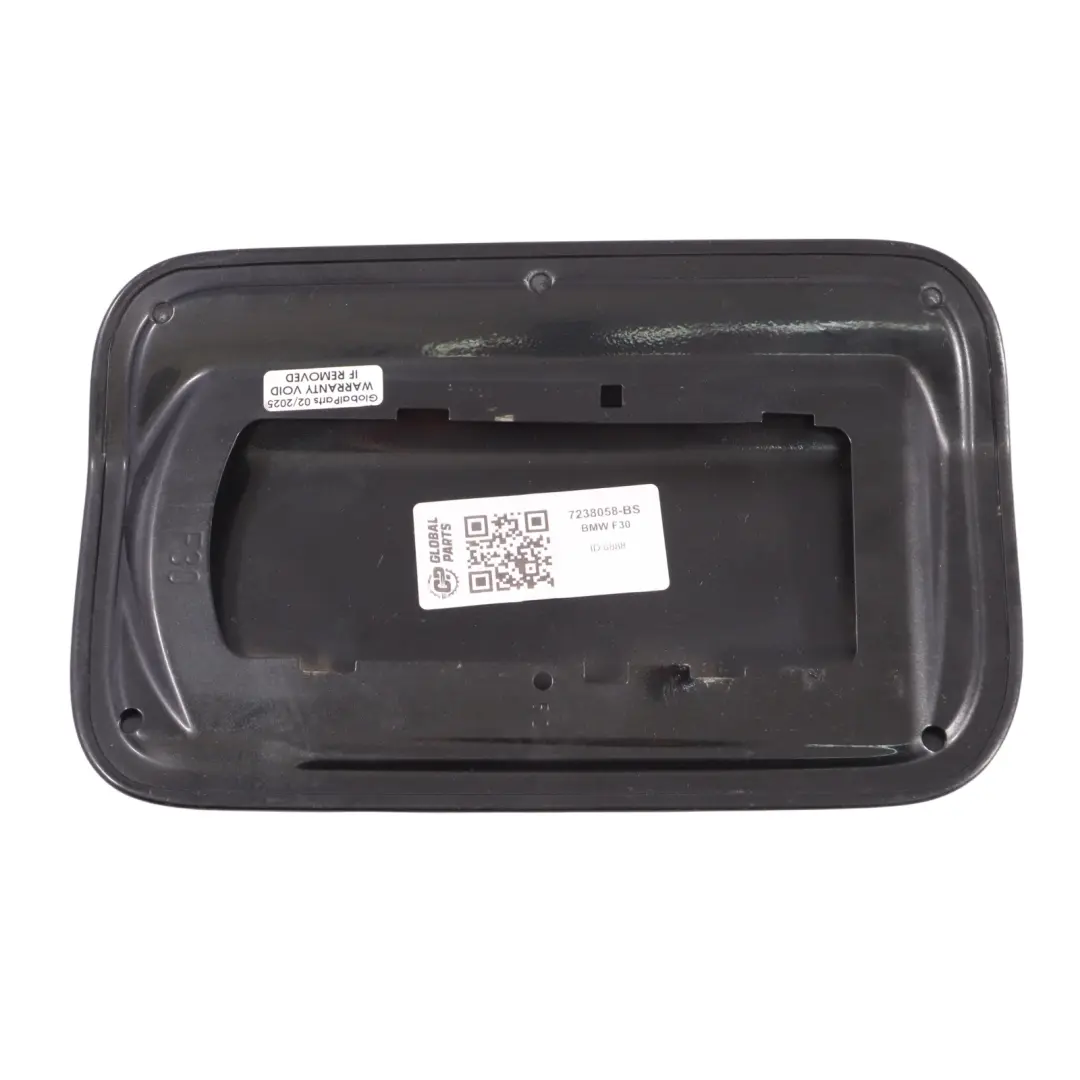 BMW F30 Llenado Depósito Combustible Tapa Llenado Trim Negro Zafiro Metálico 475 - SKU 7238058-BS - Número de pieza 7238058