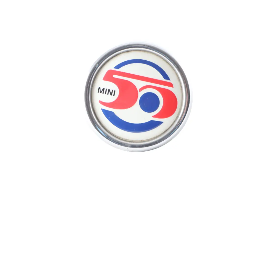 Camden Mayfair 50 Jahre Mini Grillplakette Plakette für Mini R55 R56 LCI mit Teilenummer 7238085 Mini R55 R56 LCI Camden Mayfair 50 Jahre Mini Grillplakette Plakette - SKU 7238085 - Teilenummer 7238085