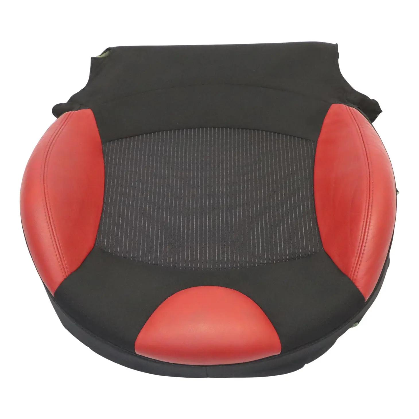 Mini R55 R56 Asiento Delantero Tela Sport Cuero Rojo Izquierdo 7242359