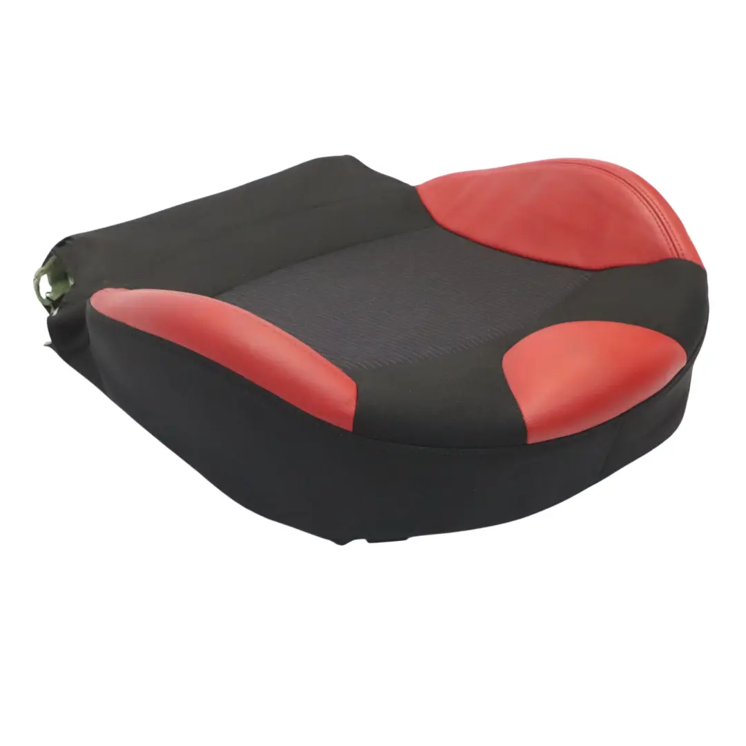 Front Seat Sport Cloth Fabric / Red Leather Left N/S to Mini R55 R56 with Part number 7242359 Mini R55 R56 Front Seat Sport Cloth Fabric / Red Leather Left N/S - SKU 7242359 - Part number 7242359