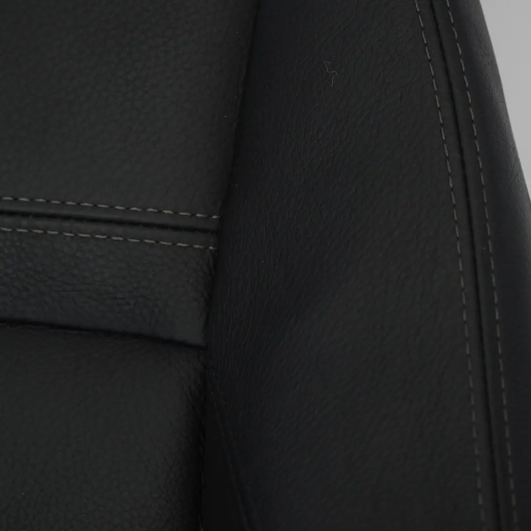  Siège sport dossier BMW E90 E91 LCI avant gauche housse cuir Dakota noir - SKU 7246857-6 - Numéro de pièce 7246857