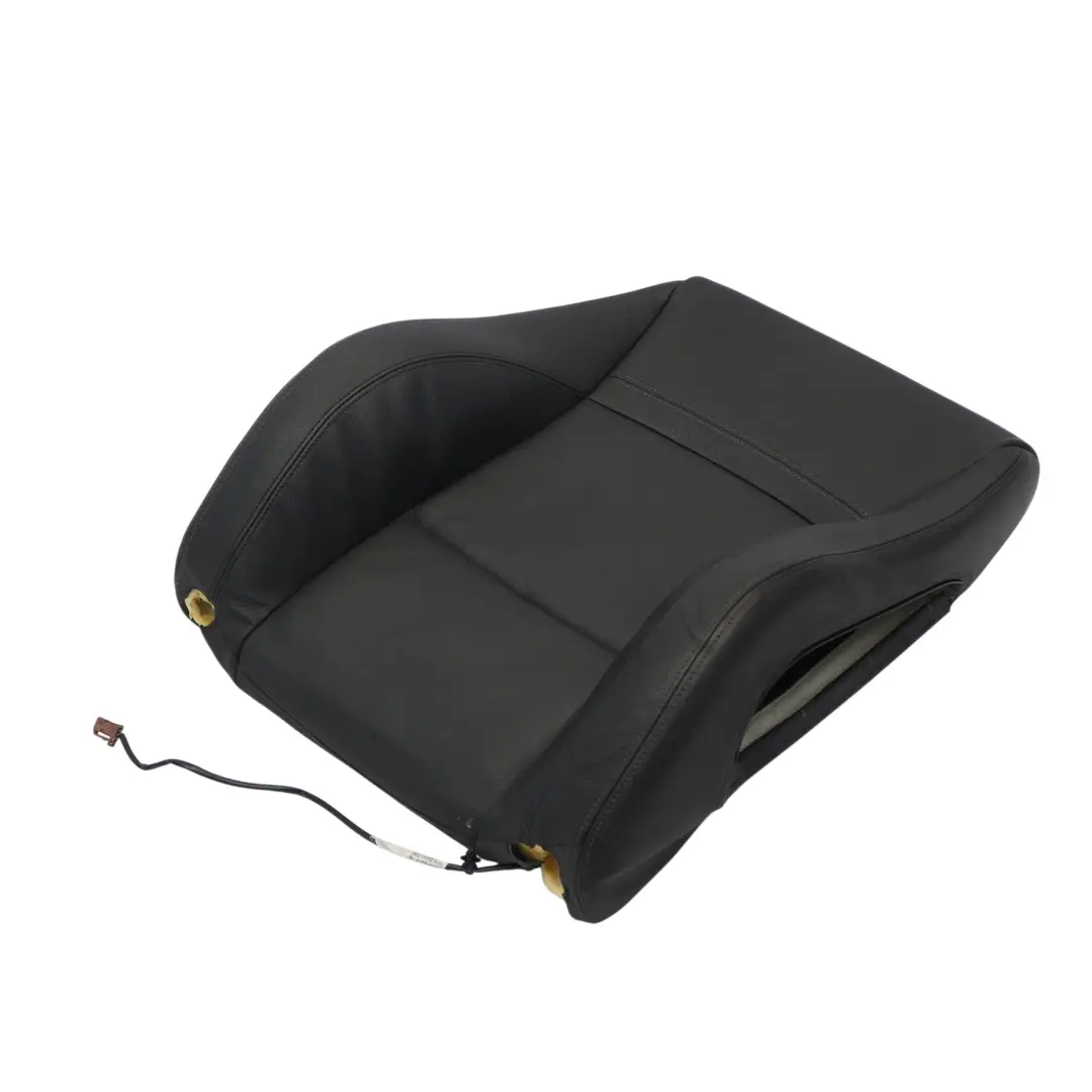 Sport Seat Backrest BMW E90 E91 LCI Front Left N/S Cover Leather Dakota Black - SKU 7246857-6 - Part number 7246857