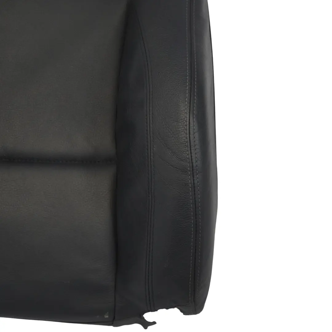 Sport Seat Backrest BMW E90 E91 LCI Front Left N/S Cover Leather Dakota Black - SKU 7246857-6 - Part number 7246857