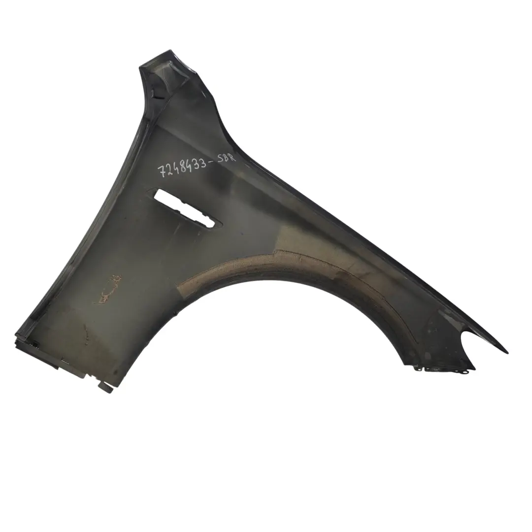 Fender Front Left N/S Side Wing Panel Sophisto Grey Brilliant - B90 to BMW F07 GT with Part number 7248433 BMW F07 GT Fender Front Left N/S Side Wing Panel Sophisto Grey Brilliant - B90 - SKU 7248433-SBR - Part number 7248433