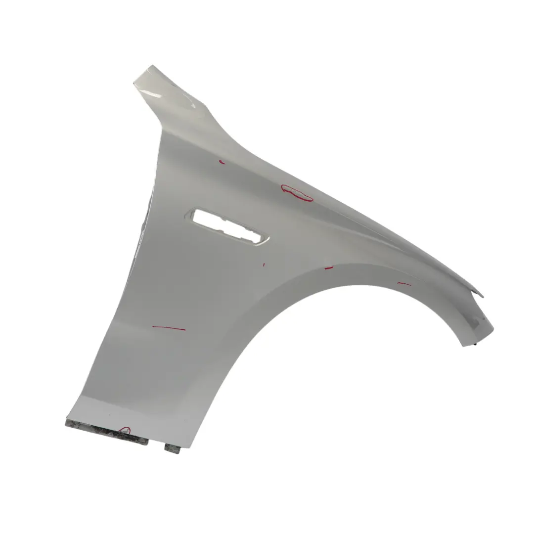 Front Right O/S Fender Side Wing Panel Titan Silver Metallic - 354 to BMW F07 GT with Part number 7248434 BMW F07 GT Front Right O/S Fender Side Wing Panel Titan Silver Metallic - 354 - SKU 7248434-TS1 - Part number 7248434