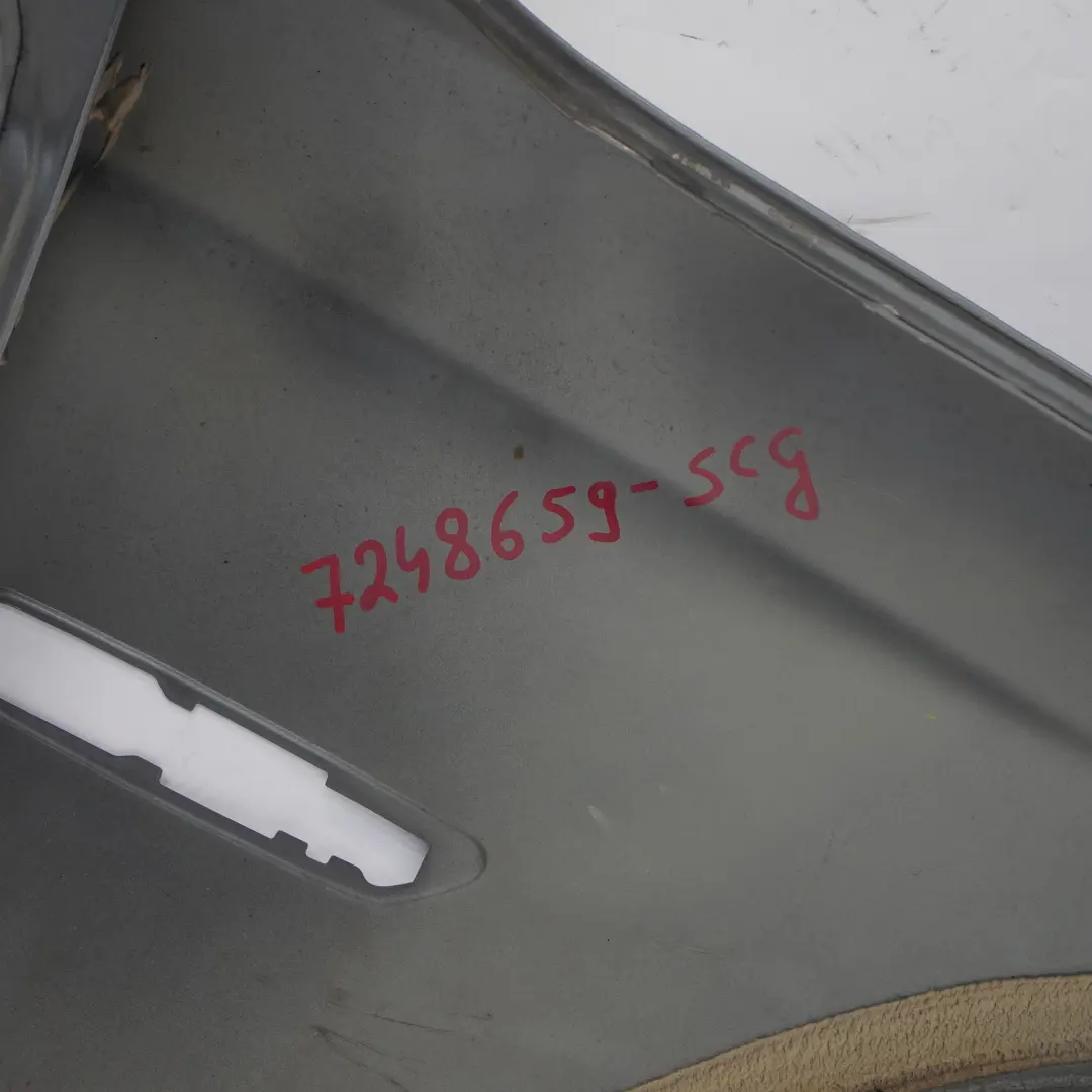 BMW F10 Wing Panel Front Left N/S Fender Side Spacegrau Space Grey Metallic A52 - SKU 7248659-SCG - Part number 7248659