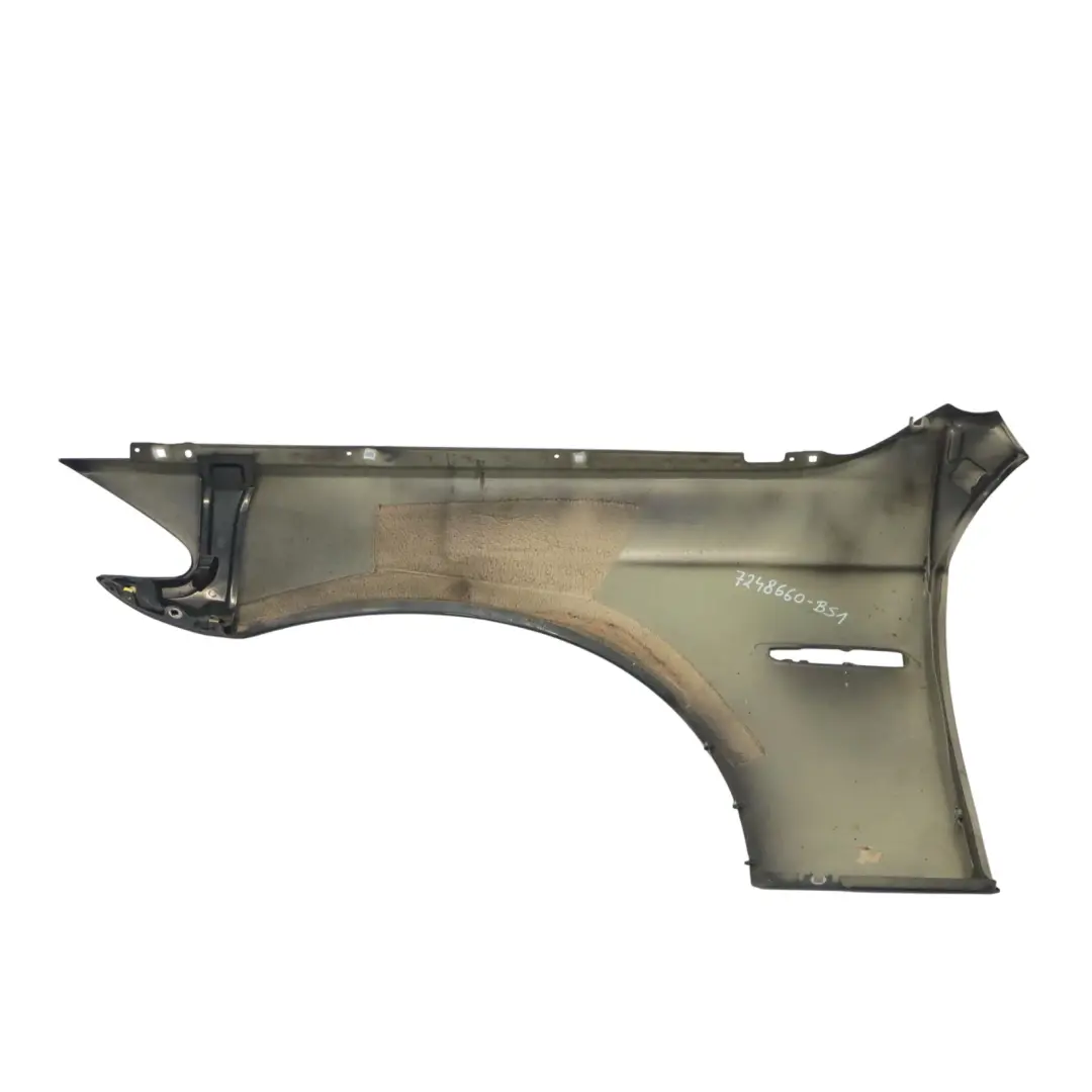 BMW F10 F11 Aile Avant Droite Panneau latéral Noir Saphir - 475 - SKU 7248660-BS1 - Numéro de pièce 7248660