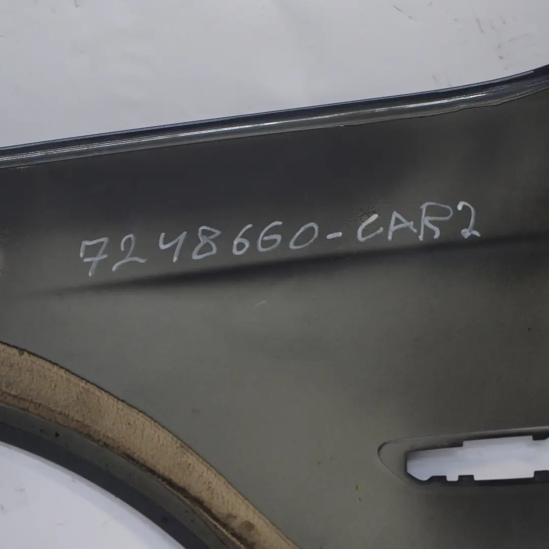 BMW F10 F11 Guardabarros delantero derecho panel lateral Carbon Black - 416 - SKU 7248660-CAR2 - Número de pieza 7248660