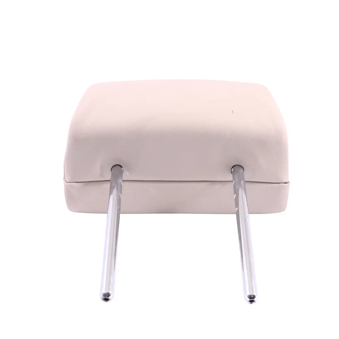 Asiento Trasero Reposacabezas De Cuero Oyster Izquierda Derecha para BMW E70 con número de pieza 7252992 BMW E70 Asiento Trasero Reposacabezas De Cuero Oyster Izquierda Derecha - SKU 7252992 - Número de pieza 7252992