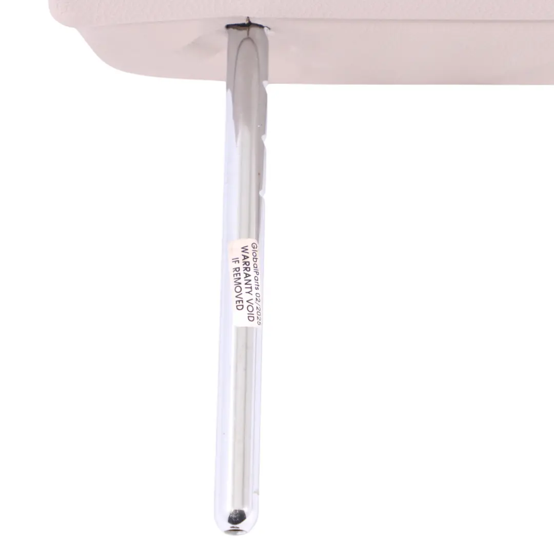 Asiento Trasero Reposacabezas De Cuero Oyster Izquierda Derecha para BMW E70 con número de pieza 7252992 BMW E70 Asiento Trasero Reposacabezas De Cuero Oyster Izquierda Derecha - SKU 7252992 - Número de pieza 7252992