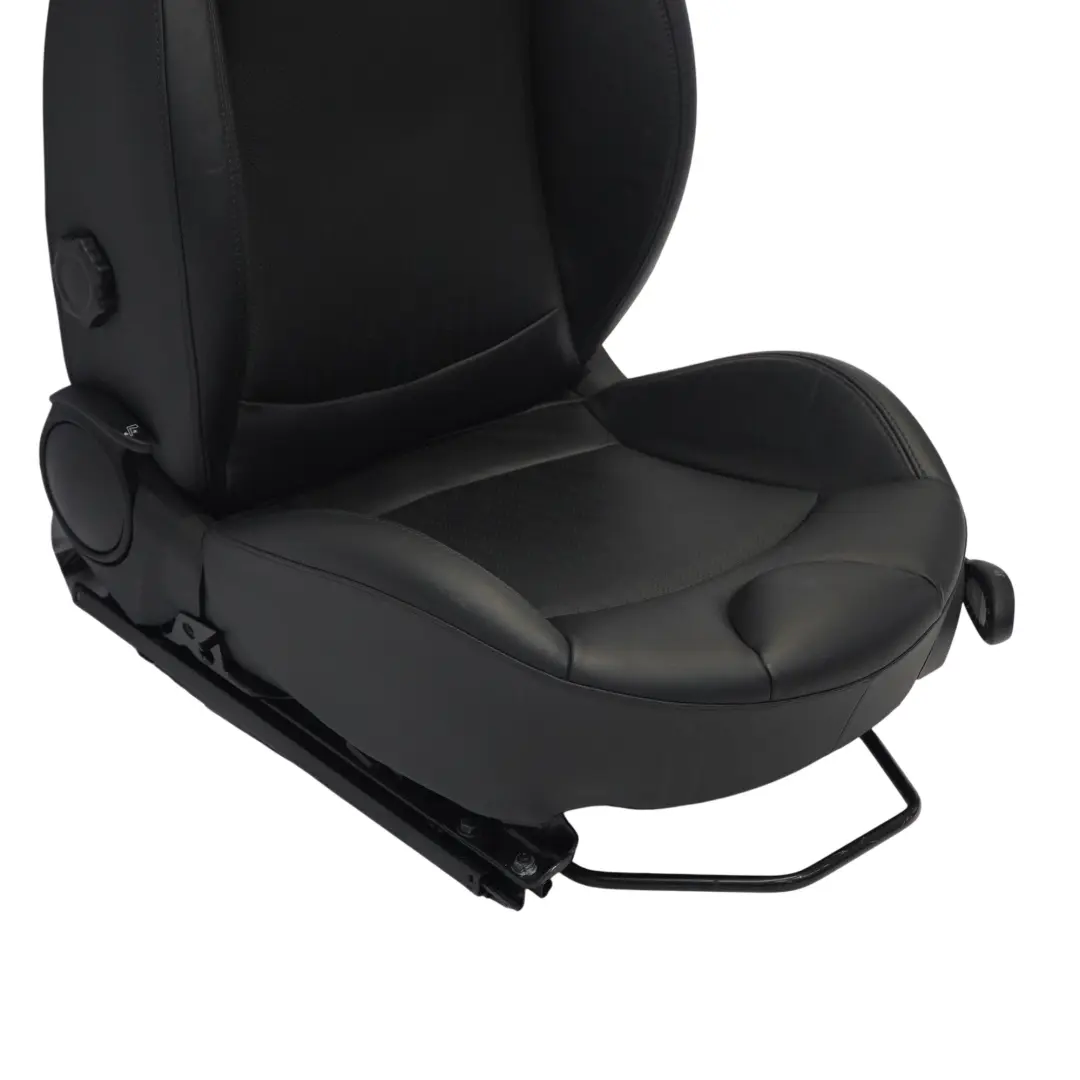  Vordersitz MINI R56 Beheizt Links Seite Sport Carbon Schwarz Leder Punch - SKU 7255519-3 - Teilenummer 7255519