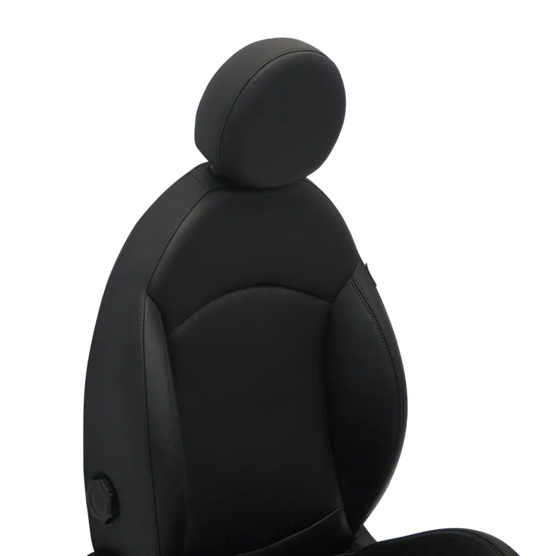 Vordersitz MINI R56 Beheizt Links Seite Sport Carbon Schwarz Leder Punch - SKU 7255519-3 - Teilenummer 7255519
