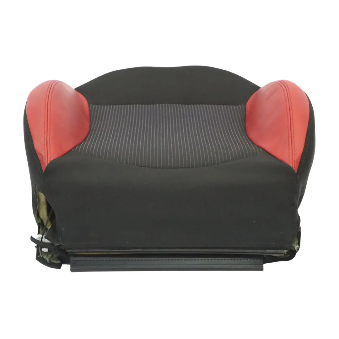 Mini R55 R56 LCI Oparcie Siedzenia Lewy Przód Tkanina Czerwona Skóra - SKU 7255589 - Numer Części 7255589
