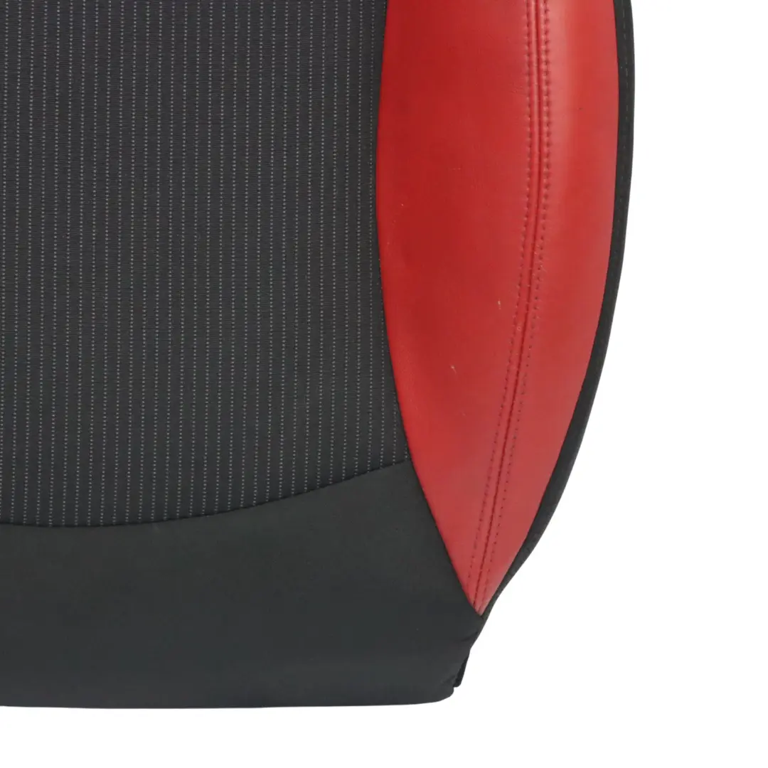 Front Seat Backrest Mini R55 R56 LCI Cloth Fabric Red Leather Left N/S Heated to with Part number 7255589 Front Seat Backrest Mini R55 R56 LCI Cloth Fabric Red Leather Left N/S Heated - SKU 7255589 - Part number 7255589