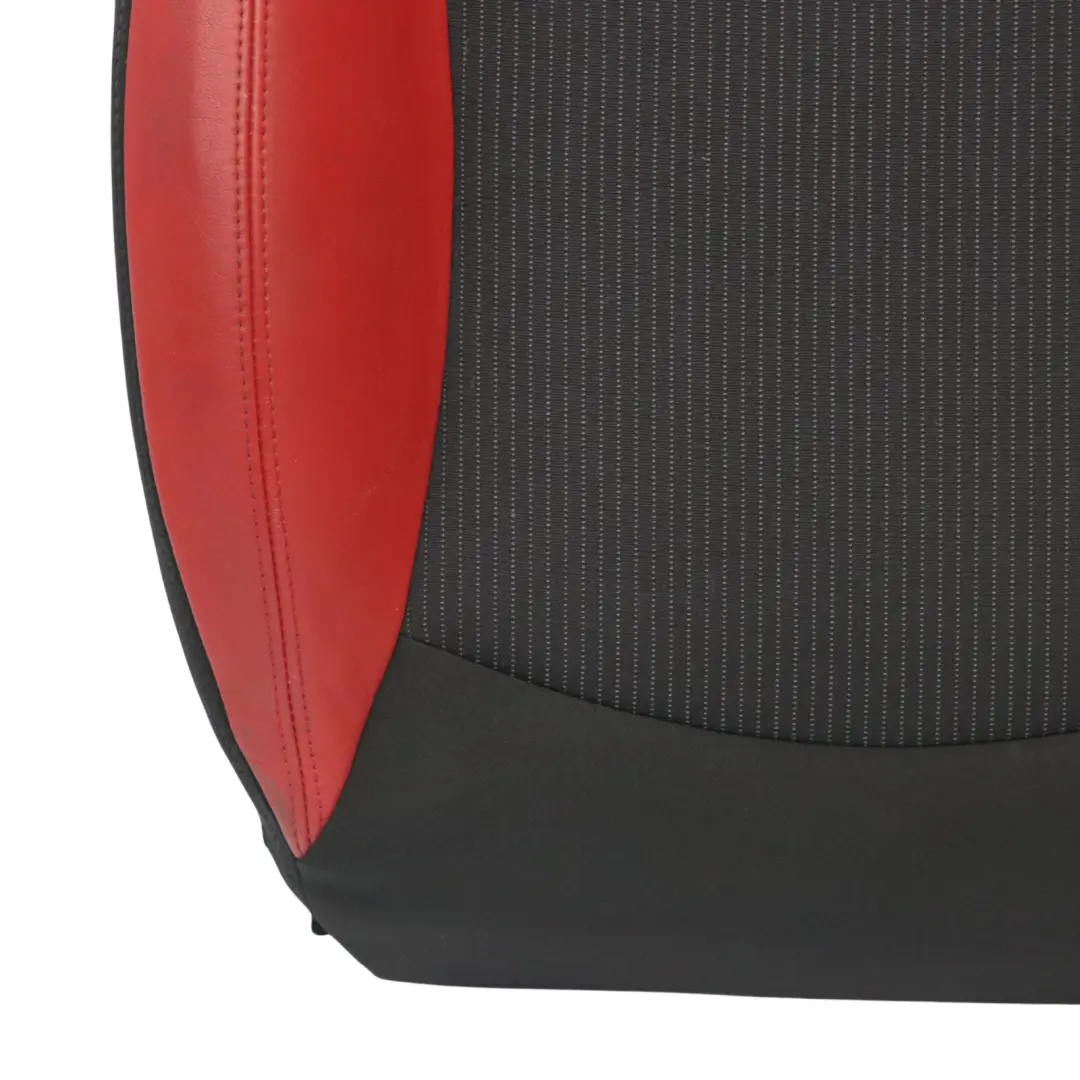  Vorder Sitz Rücken Lehne Mini R55 R56 LCI Stoff Rot Leder Links Beheizt - SKU 7255589 - Teilenummer 7255589