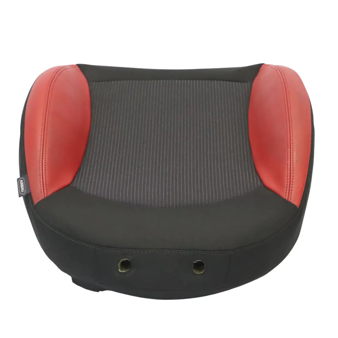  Vorder Sitz Rücken Lehne Mini R55 R56 LCI Stoff Rot Leder Links Beheizt - SKU 7255589 - Teilenummer 7255589