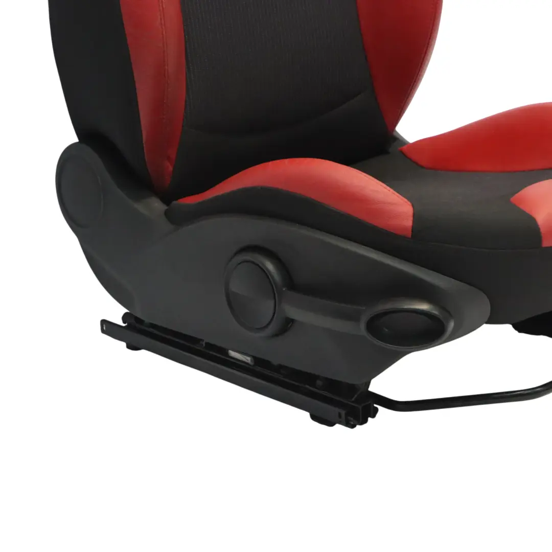  Front Seat Mini R55 R56 LCI Sport Interior Cloth Fabric Red Leather Right O/S - SKU 7255590-2 - Part number 7255590