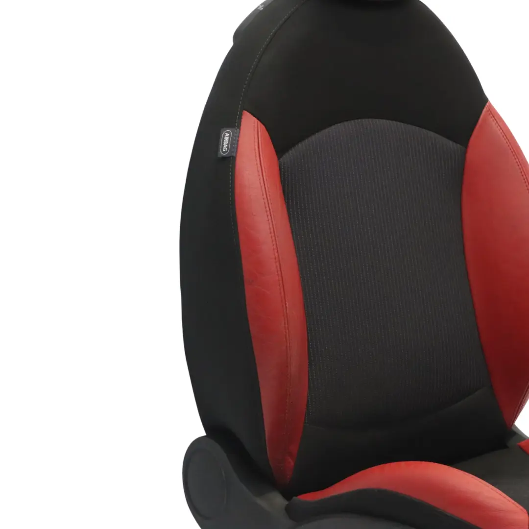Vordersitz Mini R55 R56 LCI Sport Interieur Stoff Rot Leder Rechts für mit Teilenummer 7255590 Vordersitz Mini R55 R56 LCI Sport Interieur Stoff Rot Leder Rechts - SKU 7255590-2 - Teilenummer 7255590