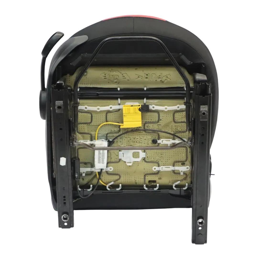 Mini R55 R56 LCI Fotel Sport Przedni Prawy Przód Półskóra Czerwono Czarny - SKU 7255590-2 - Numer Części 7255590