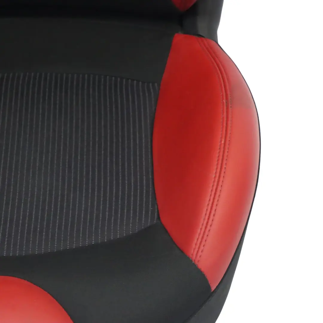  Front Seat Mini R55 R56 LCI Sport Interior Cloth Fabric Red Leather Right O/S - SKU 7255590-2 - Part number 7255590
