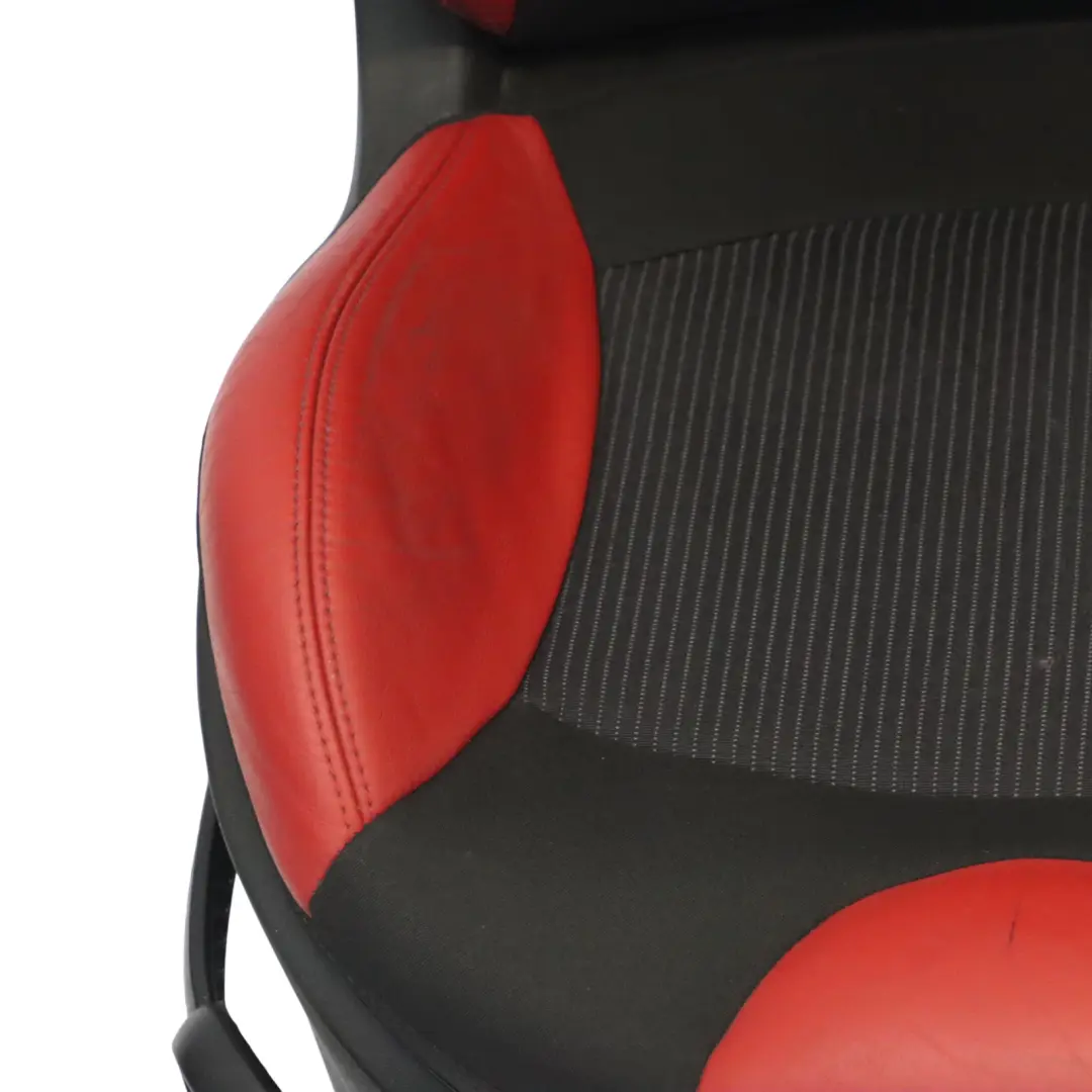  Front Seat Mini R55 R56 LCI Sport Interior Cloth Fabric Red Leather Right O/S - SKU 7255590-2 - Part number 7255590