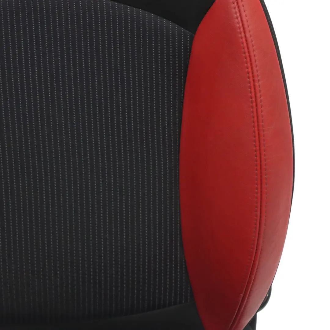  Front Seat Mini R55 R56 LCI Sport Interior Cloth Fabric Red Leather Right O/S - SKU 7255590-2 - Part number 7255590