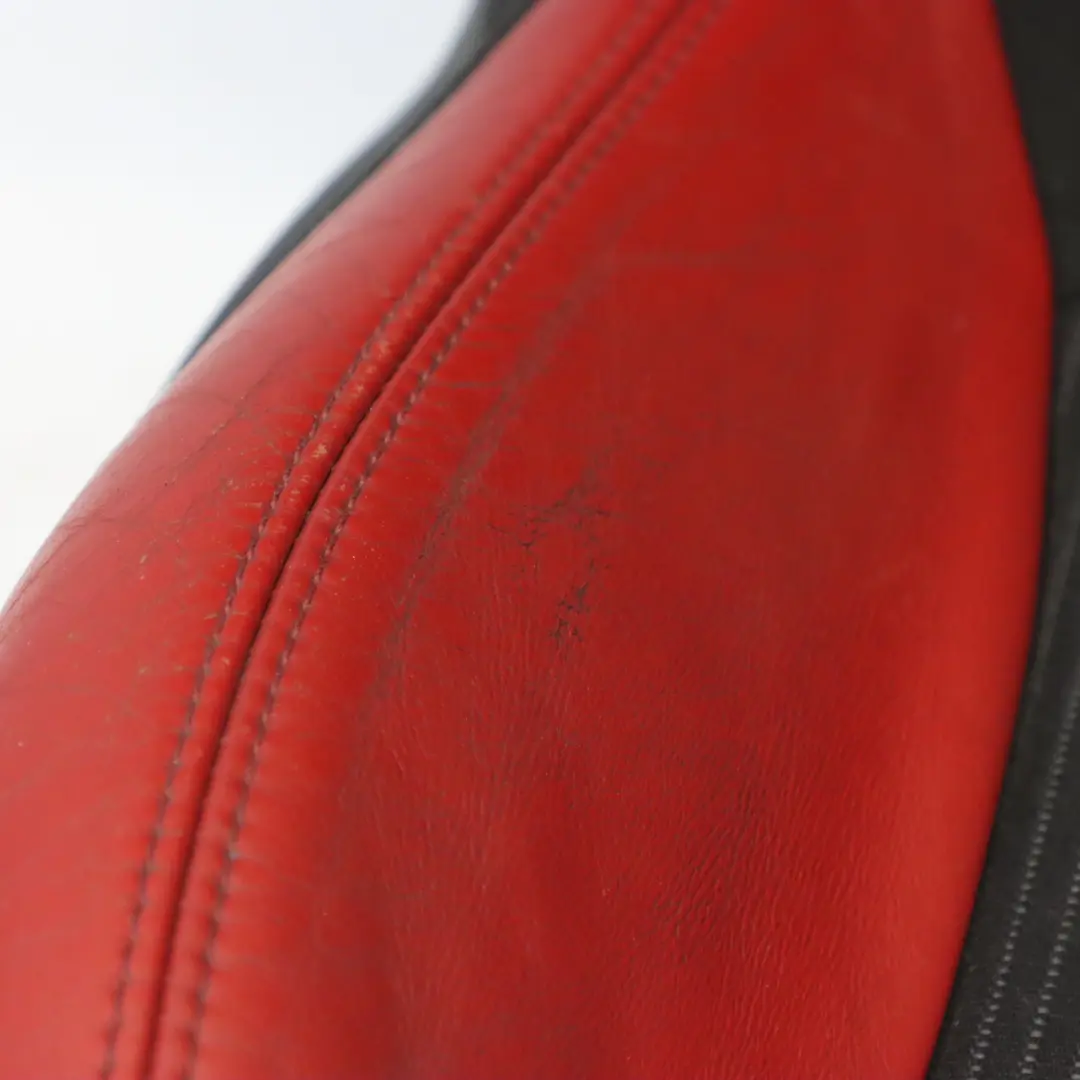  Sedile Anteriore Mini R55 R56 LCI Sport Tessuto Tessuto Rosso Pelle Destra - SKU 7255590-2 - Numero di parte 7255590