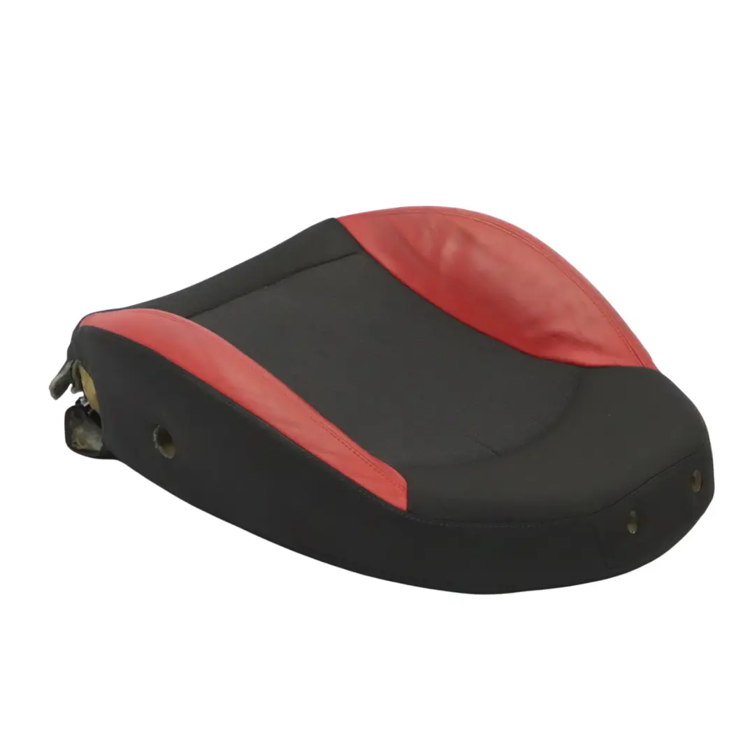 Mini R55 R56 LCI Oparcie Siedzenia Sport Tkanina Czerwona Skóra Przód Prawy - SKU 7255590 - Numer Części 7255590