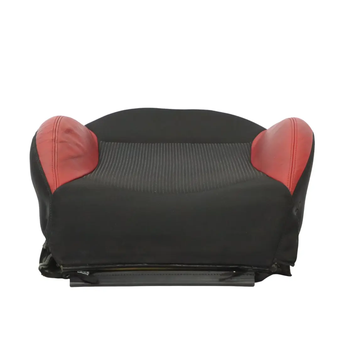 Mini R55 R56 LCI Oparcie Siedzenia Sport Tkanina Czerwona Skóra Przód Prawy - SKU 7255590 - Numer Części 7255590