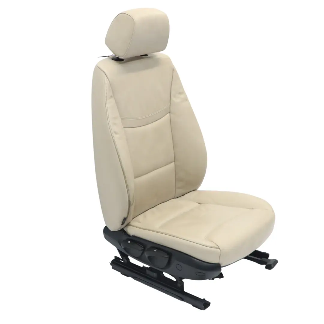 Vordersitz BMW E90 E91 LCI Rechts Innenraum Beheiztes Leder Dakota Oyster für mit Teilenummer 7257544 Vordersitz BMW E90 E91 LCI Rechts Innenraum Beheiztes Leder Dakota Oyster - SKU 7257544-6 - Teilenummer 7257544