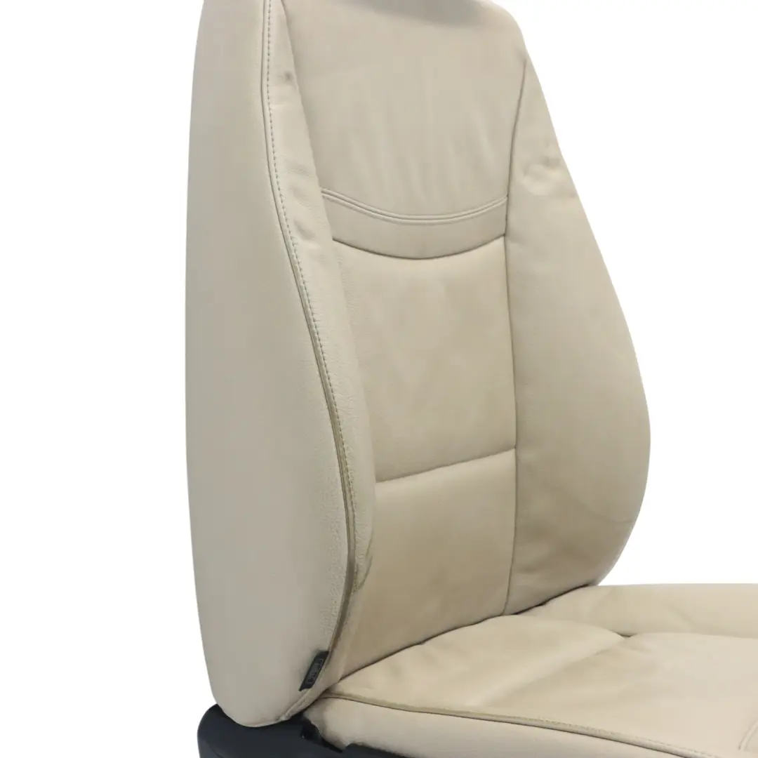 BMW E90 E91 LCI Fotel Przedni Prawy Grzany Skóra Dakota Oyster - SKU 7257544-6 - Numer Części 7257544