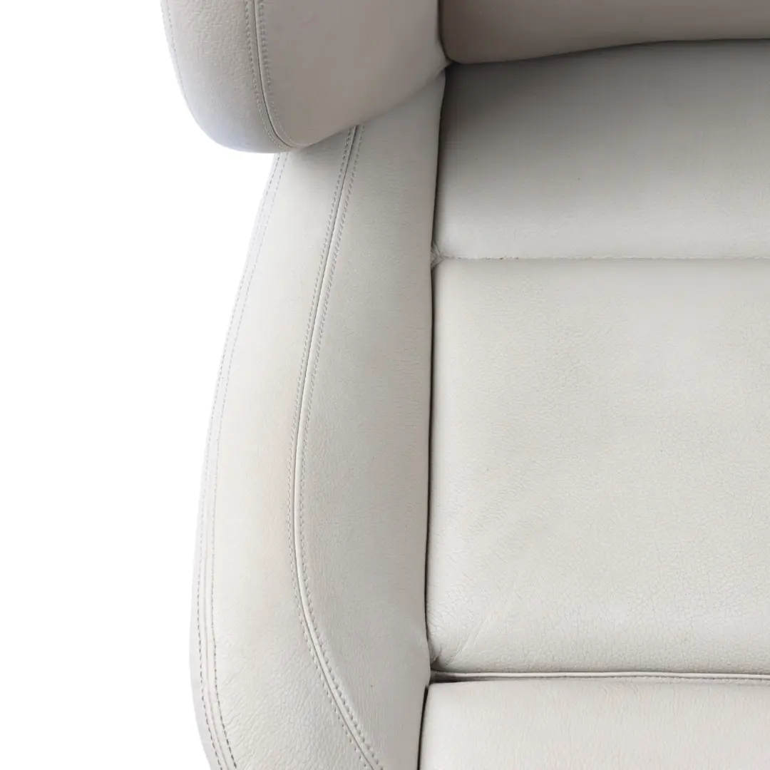 Front Left N/S Electric Heated Leather Dakota Oyster to BMW F10 Sport Seat with Part number 7260510 BMW F10 Sport Seat Front Left N/S Electric Heated Leather Dakota Oyster - SKU 7260510-3 - Part number 7260510