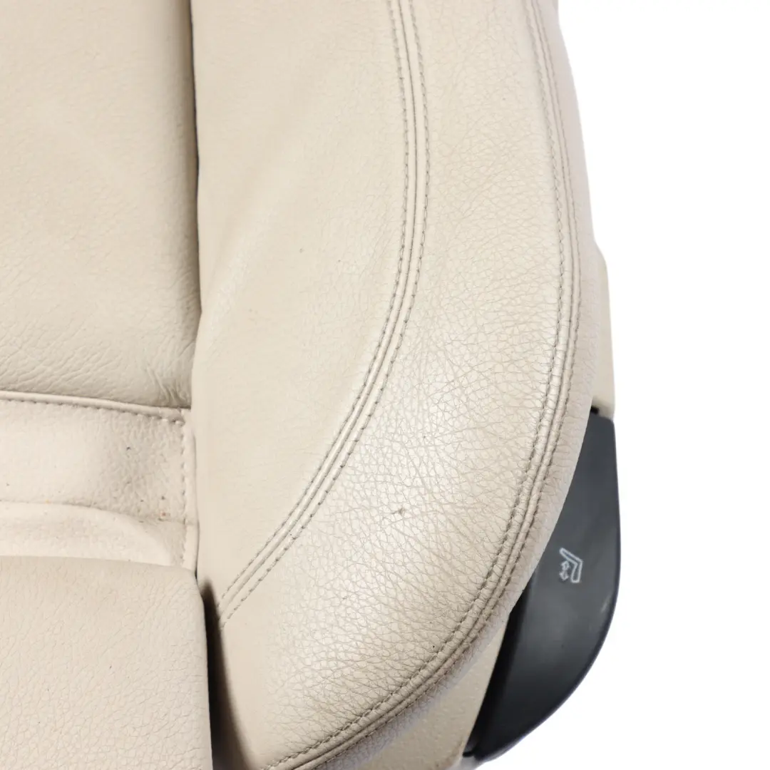 Front Left N/S Electric Heated Leather Dakota Oyster to BMW F10 Sport Seat with Part number 7260510 BMW F10 Sport Seat Front Left N/S Electric Heated Leather Dakota Oyster - SKU 7260510-3 - Part number 7260510