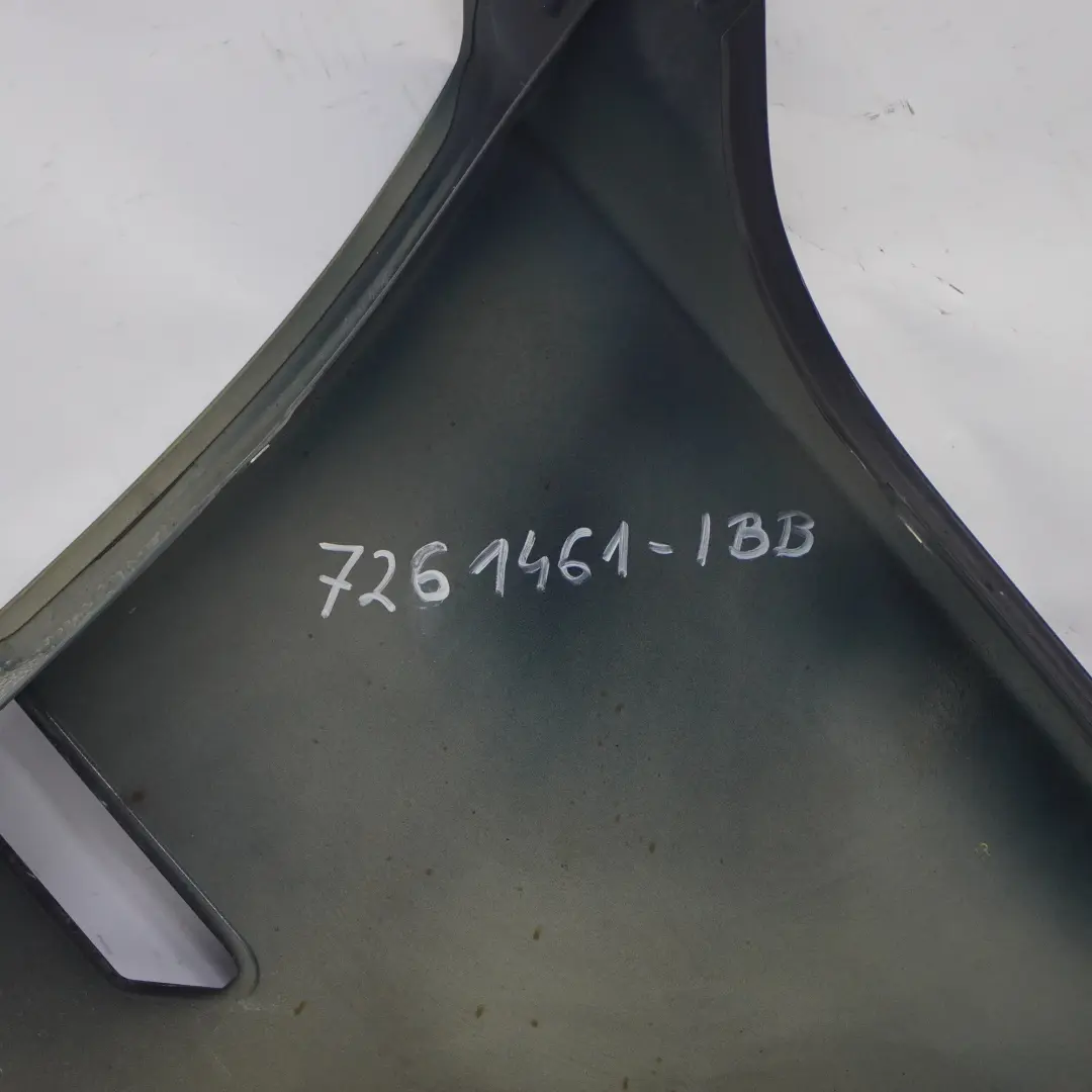 BMW F01 F02 Błotnik Lewy Przedni Imperial Blue Niebieski Metalik - A89 - SKU 7261461-IBB - Numer Części 7261461